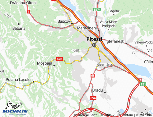 Mapa MICHELIN Smeura - ViaMichelin