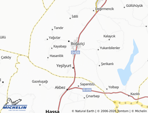 MICHELIN Sulumağara map - ViaMichelin