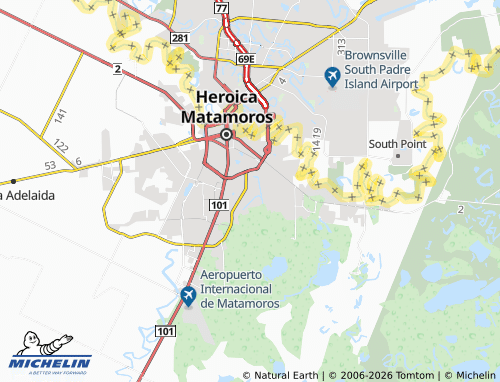 Mapa MICHELIN División del Norte - ViaMichelin