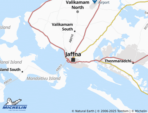 MICHELIN Kantharmadam South East map - ViaMichelin