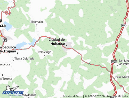 Mapa MICHELIN Benito Juárez - ViaMichelin