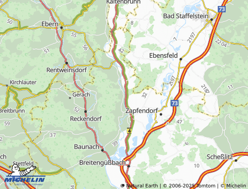 MICHELIN-Landkarte Freudeneck - ViaMichelin