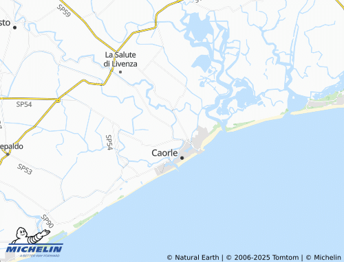 MICHELIN Ca' Corniani map - ViaMichelin