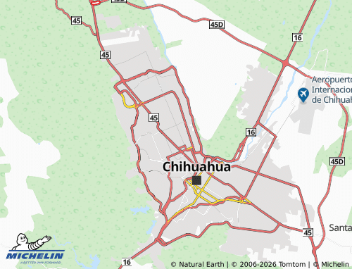 Mappa MICHELIN Rincón Parralense - ViaMichelin