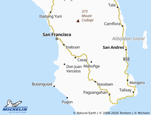 MICHELIN Casay map - ViaMichelin