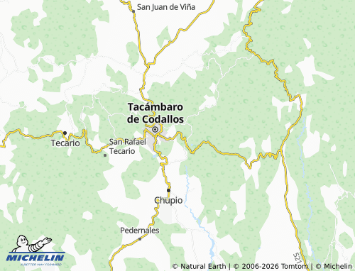 Mapa MICHELIN Amalia Solórzano - ViaMichelin
