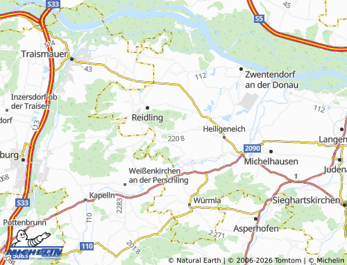 MICHELIN Watzendorf map - ViaMichelin