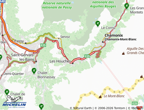 MICHELIN Le Coupeau map - ViaMichelin