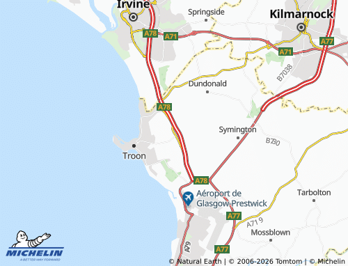 MICHELIN Loans map - ViaMichelin