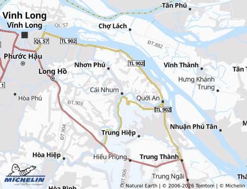 Carte MICHELIN Mang Thít - ViaMichelin