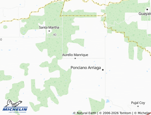 MICHELIN El Durazno map - ViaMichelin