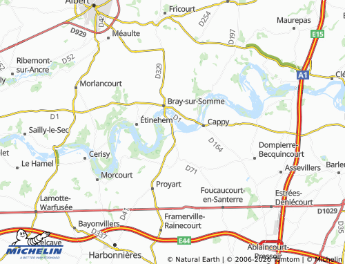 MICHELIN Froissy map - ViaMichelin