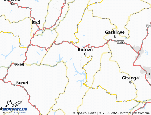 Mappa MICHELIN Kadende - ViaMichelin