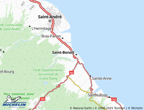 Mapa MICHELIN Bourbier-Beaulieu - ViaMichelin