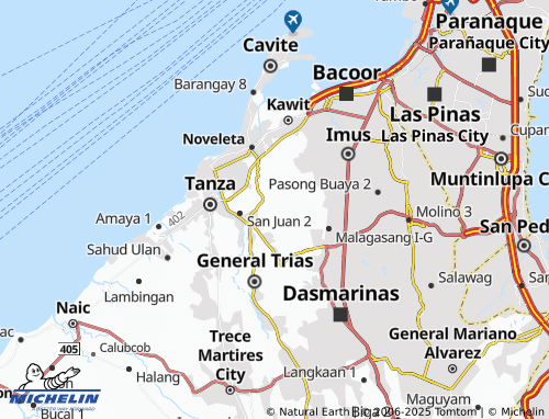 Mappa MICHELIN Navarro - ViaMichelin