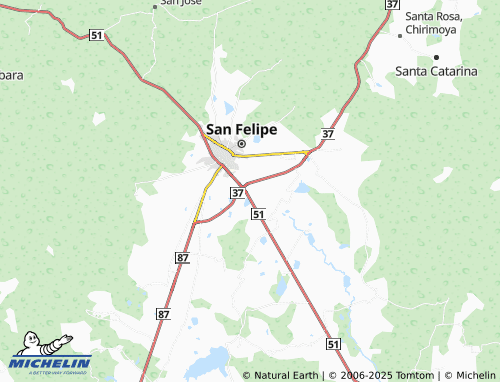 MICHELIN Trojes de Aguirre map - ViaMichelin