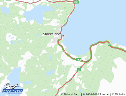 MICHELIN-Landkarte Sagelv - ViaMichelin