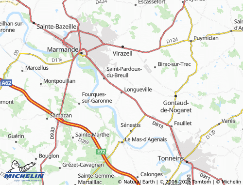 MICHELIN-Landkarte Longueville - ViaMichelin