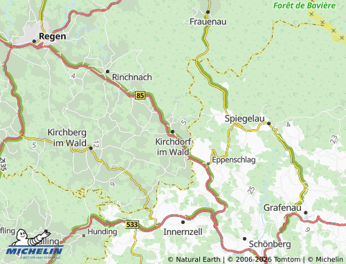 Mappa MICHELIN Kirchdorf im Wald - ViaMichelin