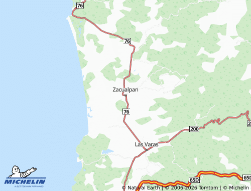 Mappa MICHELIN Zacualpan - ViaMichelin