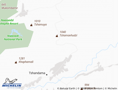 Mappa MICHELIN Matavhela - ViaMichelin