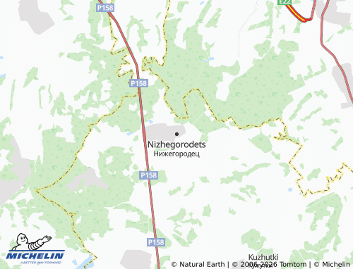 MICHELIN-Landkarte Nizhegorodets - ViaMichelin