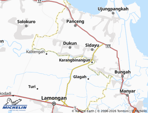 Carte MICHELIN Jrebeng - ViaMichelin