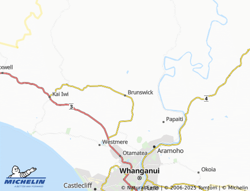 MICHELIN Brunswick map - ViaMichelin