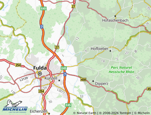 MICHELIN Melzdorf map - ViaMichelin