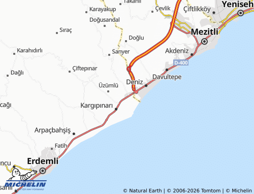 Mapa MICHELIN Çeşmeli - ViaMichelin