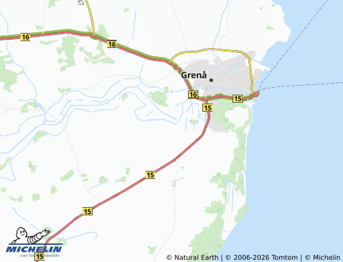 Carte MICHELIN Dalsgårde - ViaMichelin