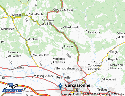 MICHELIN Aragon map - ViaMichelin