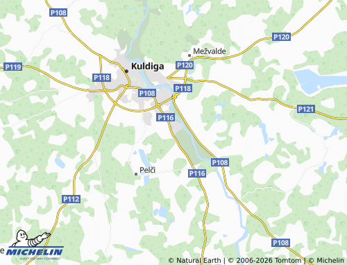 Mapa MICHELIN Ābele - ViaMichelin