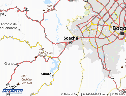Mappa MICHELIN Torres de Ducales - ViaMichelin
