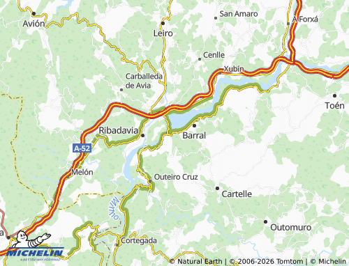MICHELIN-Landkarte Santa Mariña - ViaMichelin