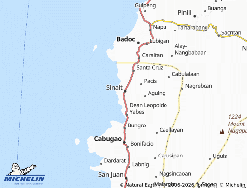 MICHELIN Macabiag map - ViaMichelin