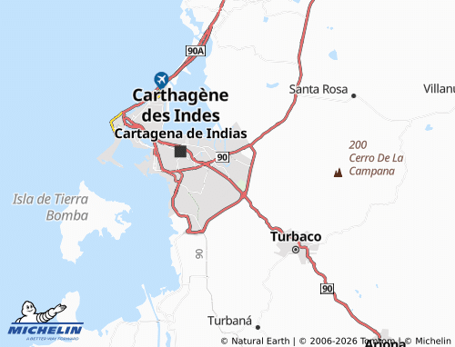 Mappa MICHELIN Ternera - ViaMichelin