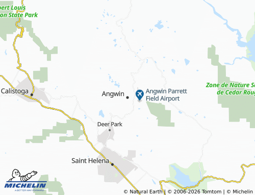 Mapa MICHELIN Angwin - ViaMichelin
