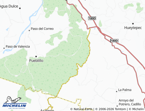 Mapa MICHELIN Cerro Blanco - ViaMichelin
