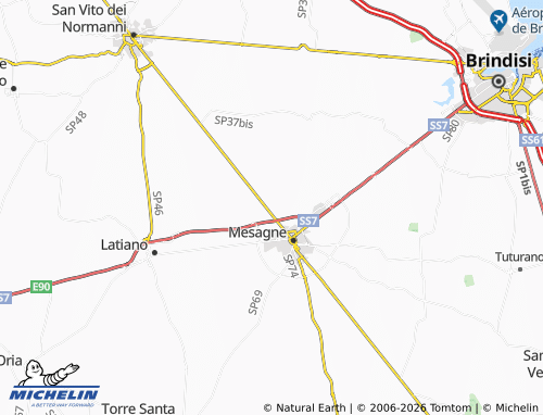 MICHELIN La Torretta map - ViaMichelin