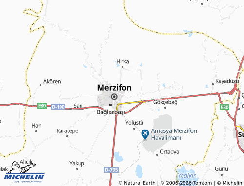 MICHELIN Abidehatun map - ViaMichelin
