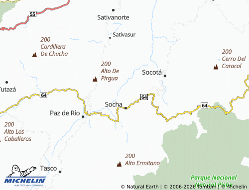 Carte MICHELIN Sagra Abajo - ViaMichelin