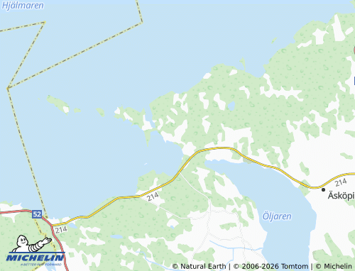 Carte MICHELIN Hjälmsätters Fritidsområde - ViaMichelin