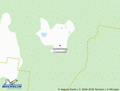 MICHELIN-Landkarte Solnechnyy - ViaMichelin