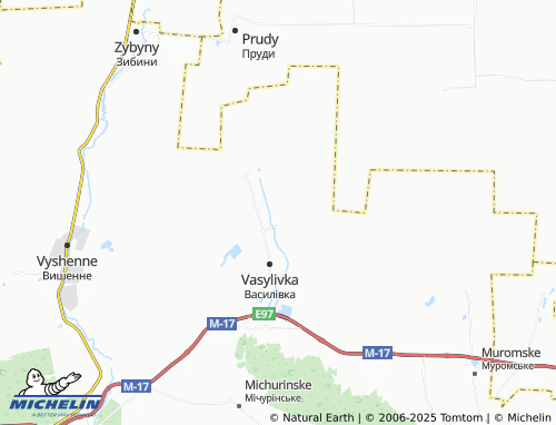 MICHELIN Sieverne map - ViaMichelin