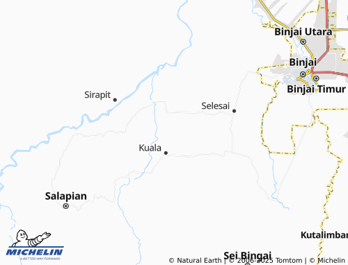 MICHELIN Perkebunan Bekiun map - ViaMichelin