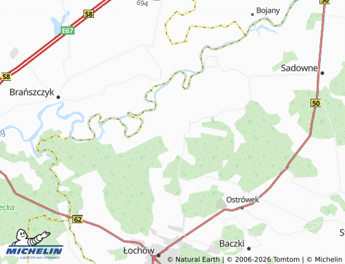 Mappa MICHELIN Brzuza - ViaMichelin