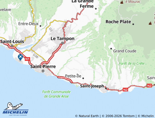MICHELIN-Landkarte Les Chênes - ViaMichelin