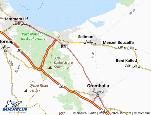 Mappa MICHELIN Funduq al-Jadeed - ViaMichelin