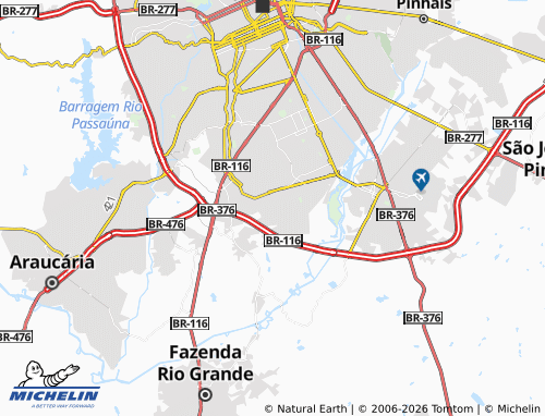 MICHELIN-Landkarte Sítio Cercado - ViaMichelin